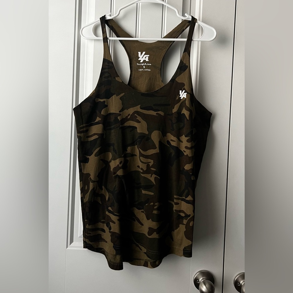 Young La Camo stringer size Small